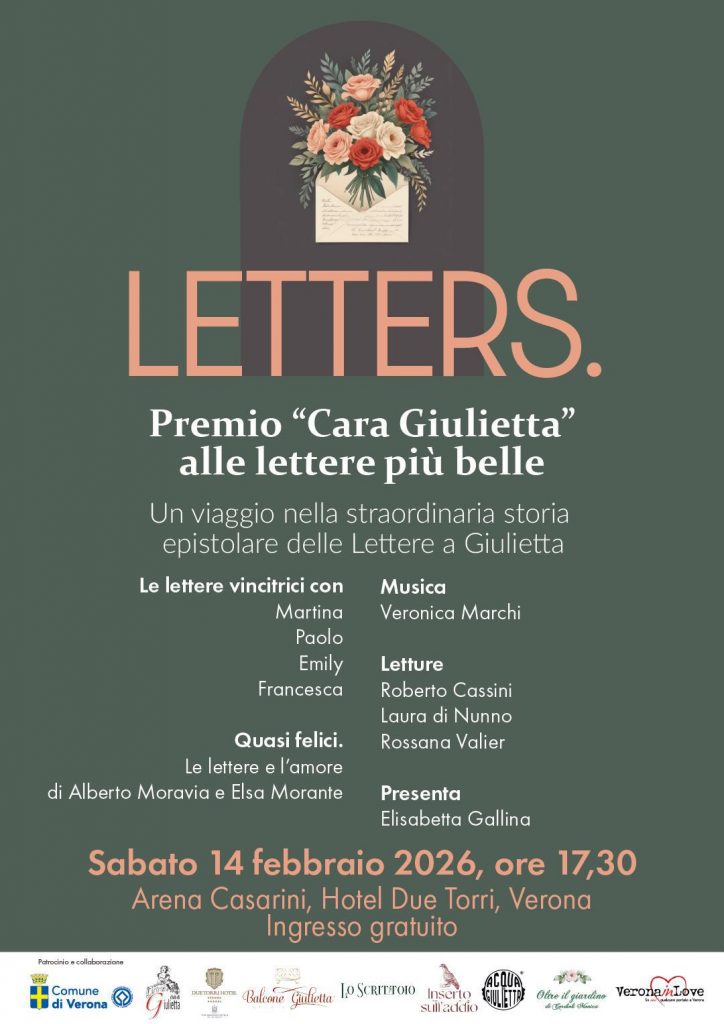 Premio "Cara Giulietta" per le lettere più belle - 2026