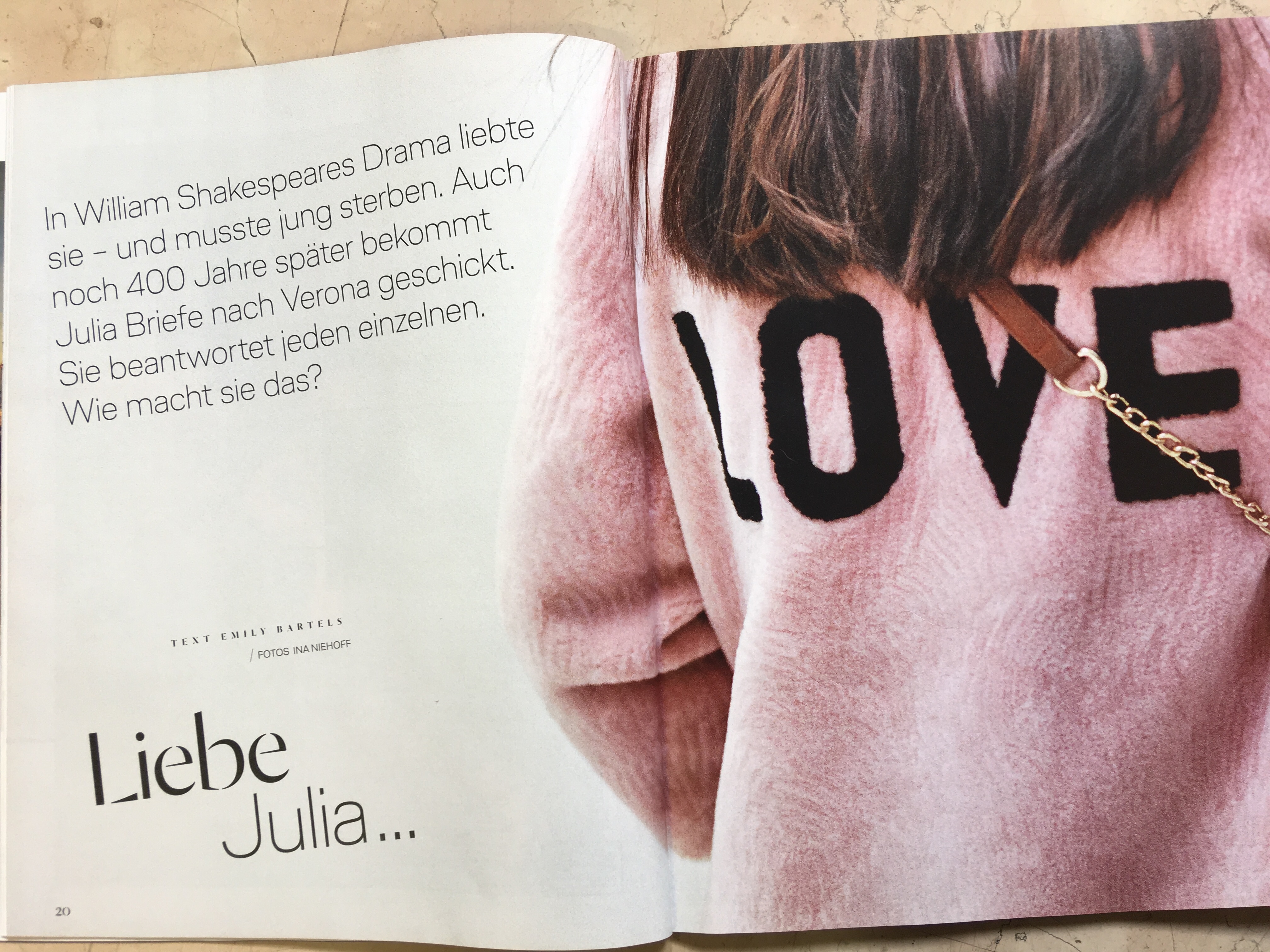 Liebe Julia