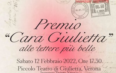 Premio Cara Giulietta 2022 - Juliet Club