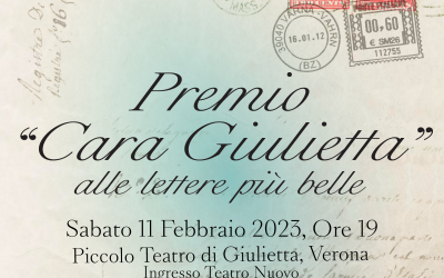 Premio Cara Giulietta
alle lettere più belle